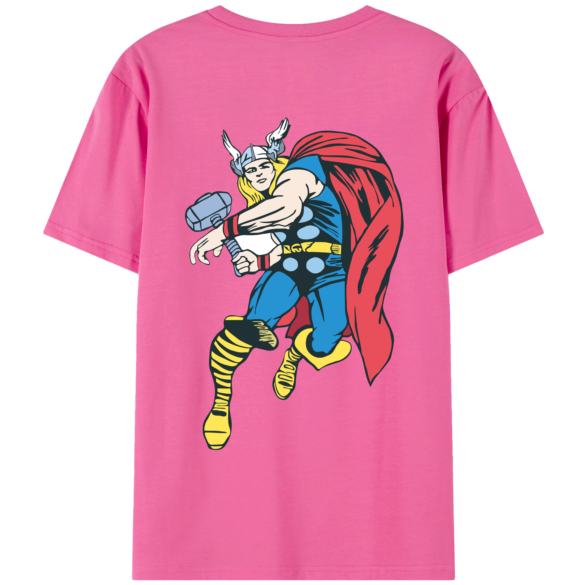 （画像用） アベンジャーズ The Avengers レディース半袖Tシャツ(バックプリント)